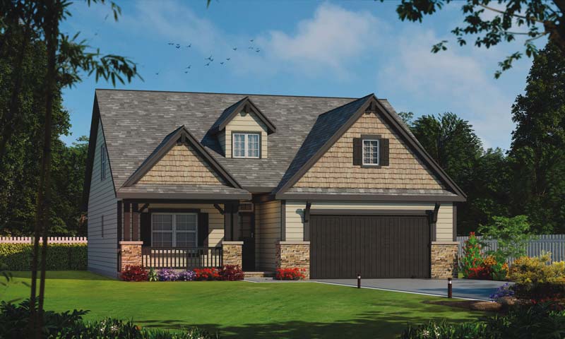 Cedar Glen House Plan exterior