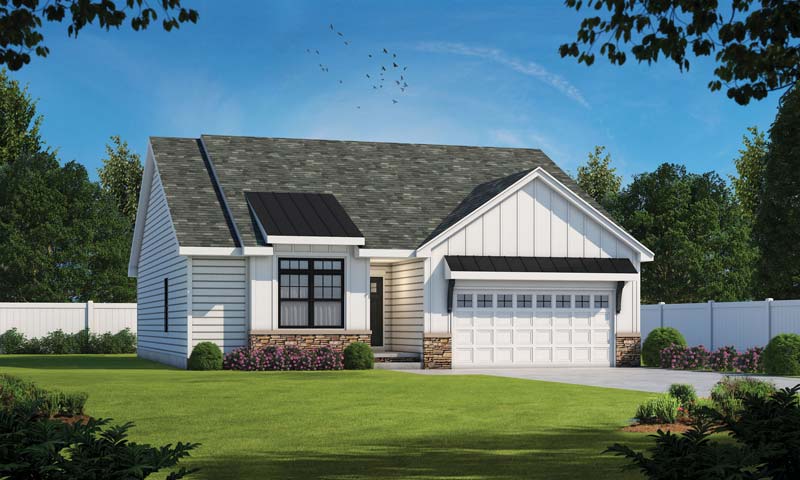 Shelton Farm House Plan exterior