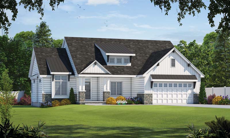 Sinclair Creek House Plan exterior
