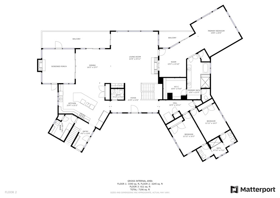 Second Floor - Sketch