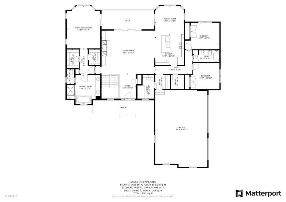 Somersby House Plan #4 floor plan 2