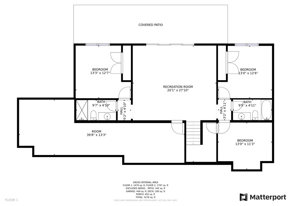 Somersby House Plan #3 floor plan 1
