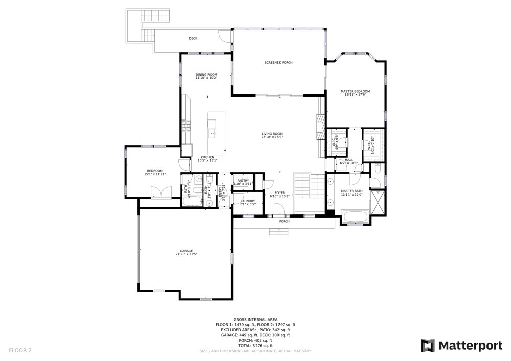 Somersby House Plan #3 floor plan 2