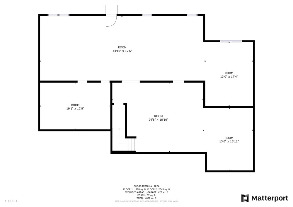 The Willow House Plan floor plan 1
