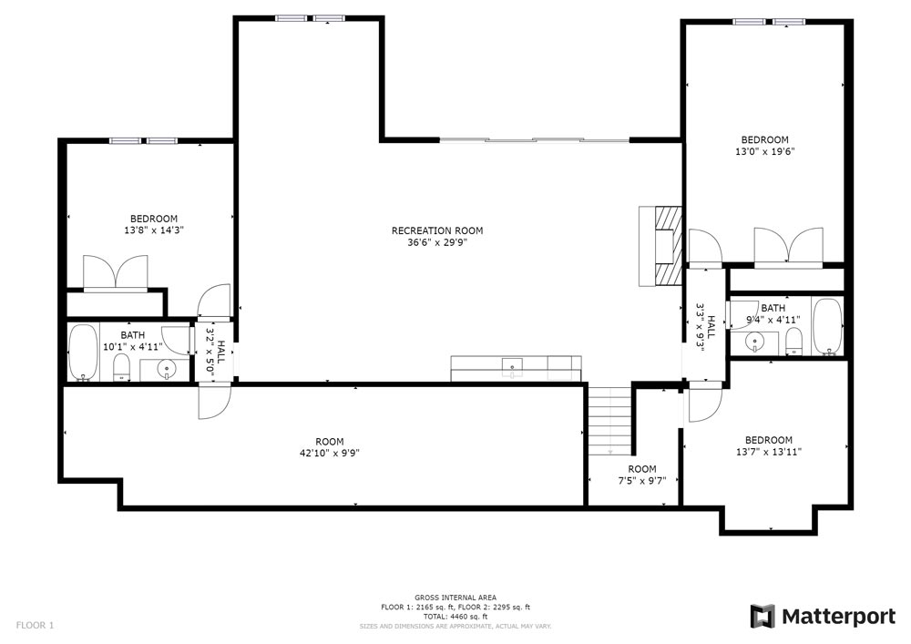 Somersby House Plan #2 floor plan 1