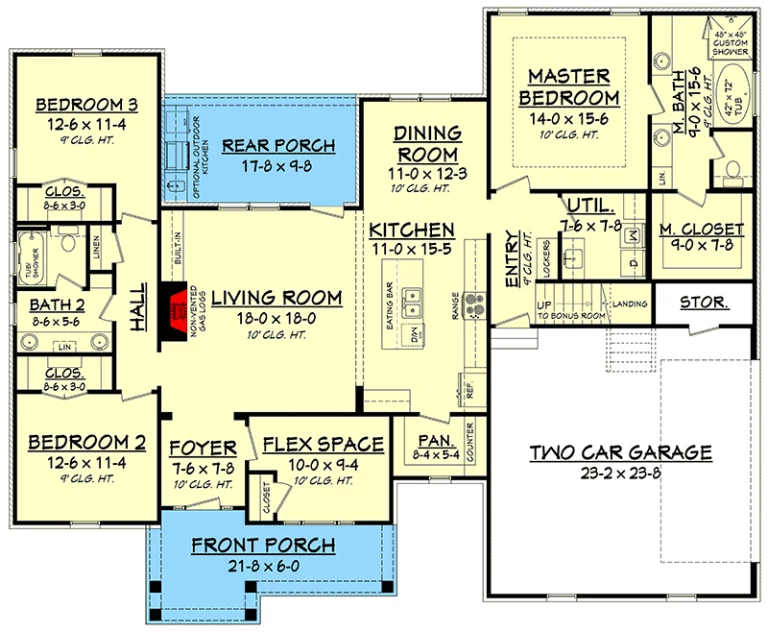 Refuge Court floor plan 1