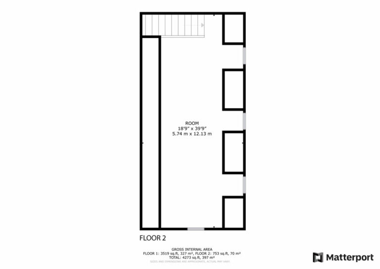 The Meadowview floor plan 2