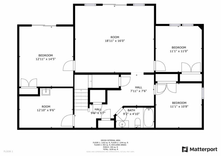 Hill floor plan 1