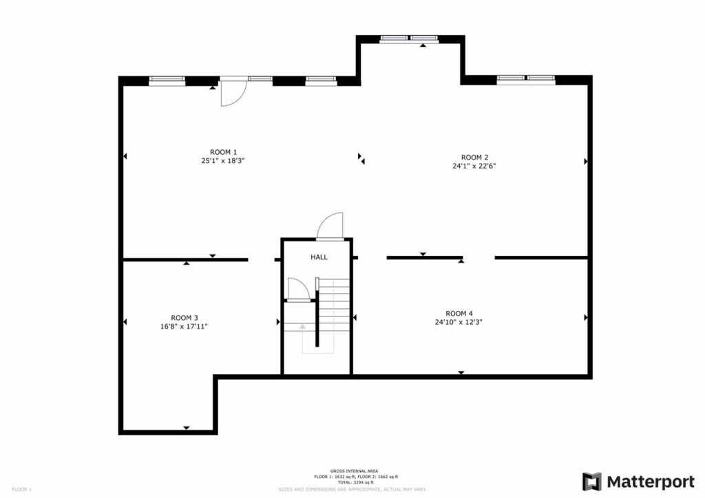 Jensen Falls House Plan floor plan 1